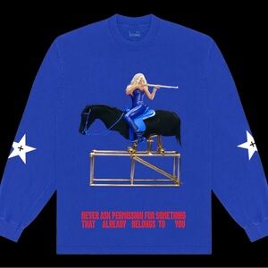 Cowboy Carter blue long sleeve